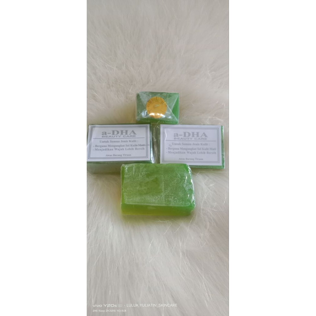 Sabun DHA hijau holo gold