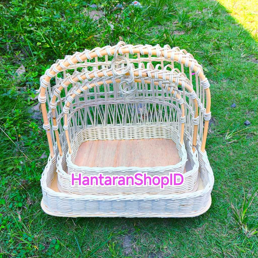 Keranjang Rotan Ayunan Anti Jamur Size Besar