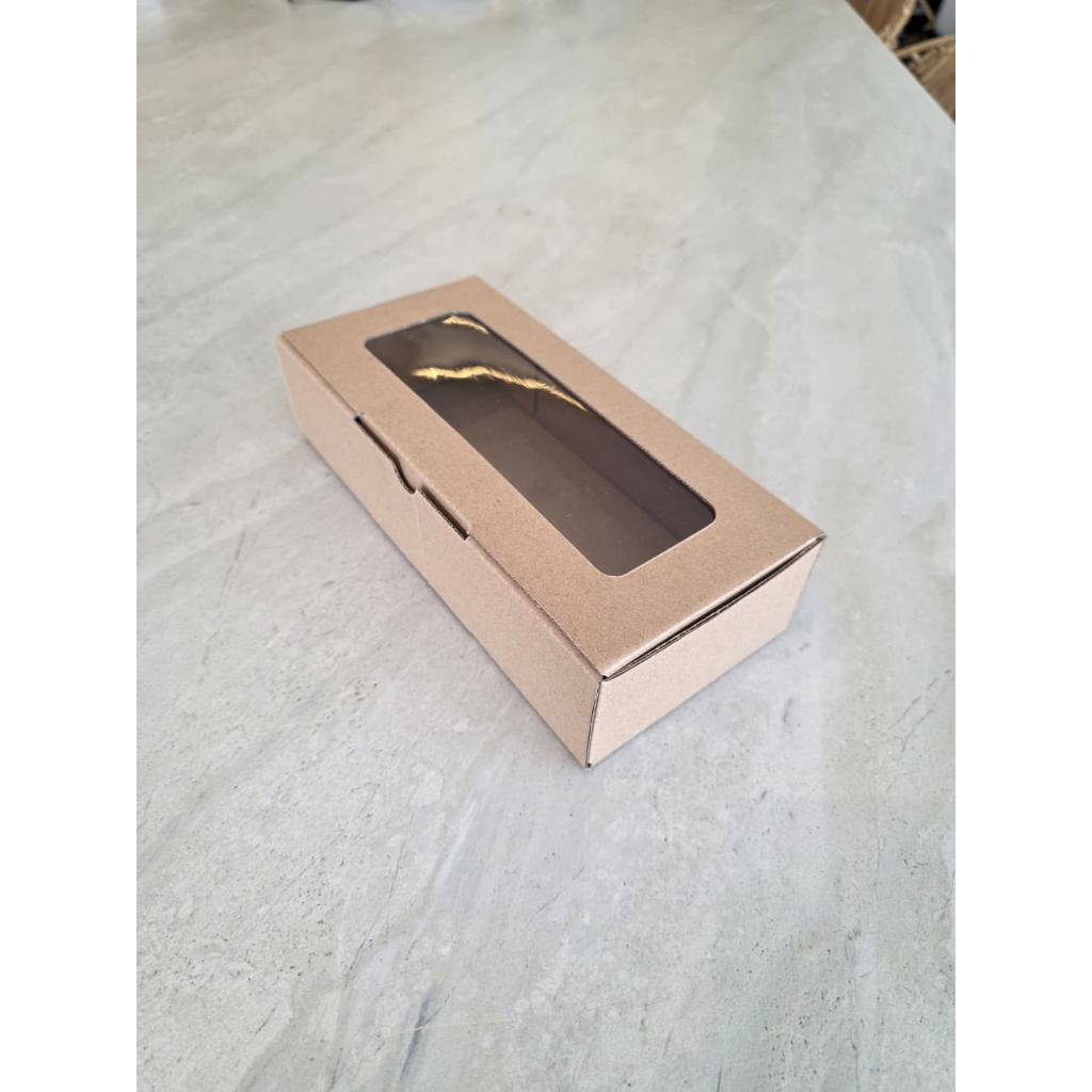 BOX MIKA 22x10x5 cm kardus die cut, untuk kue hampers gift box MIKA