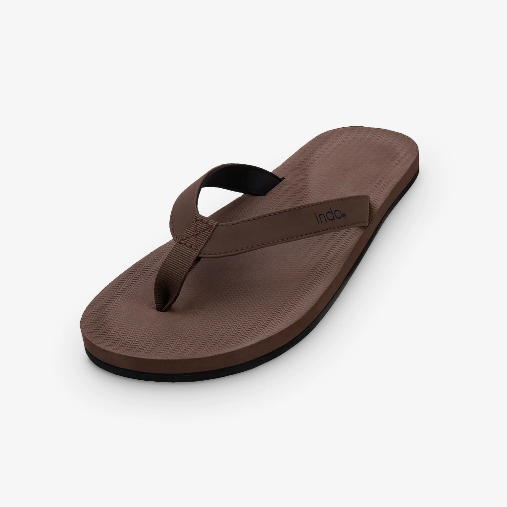 Indosole Men's Flip Flop - Soil