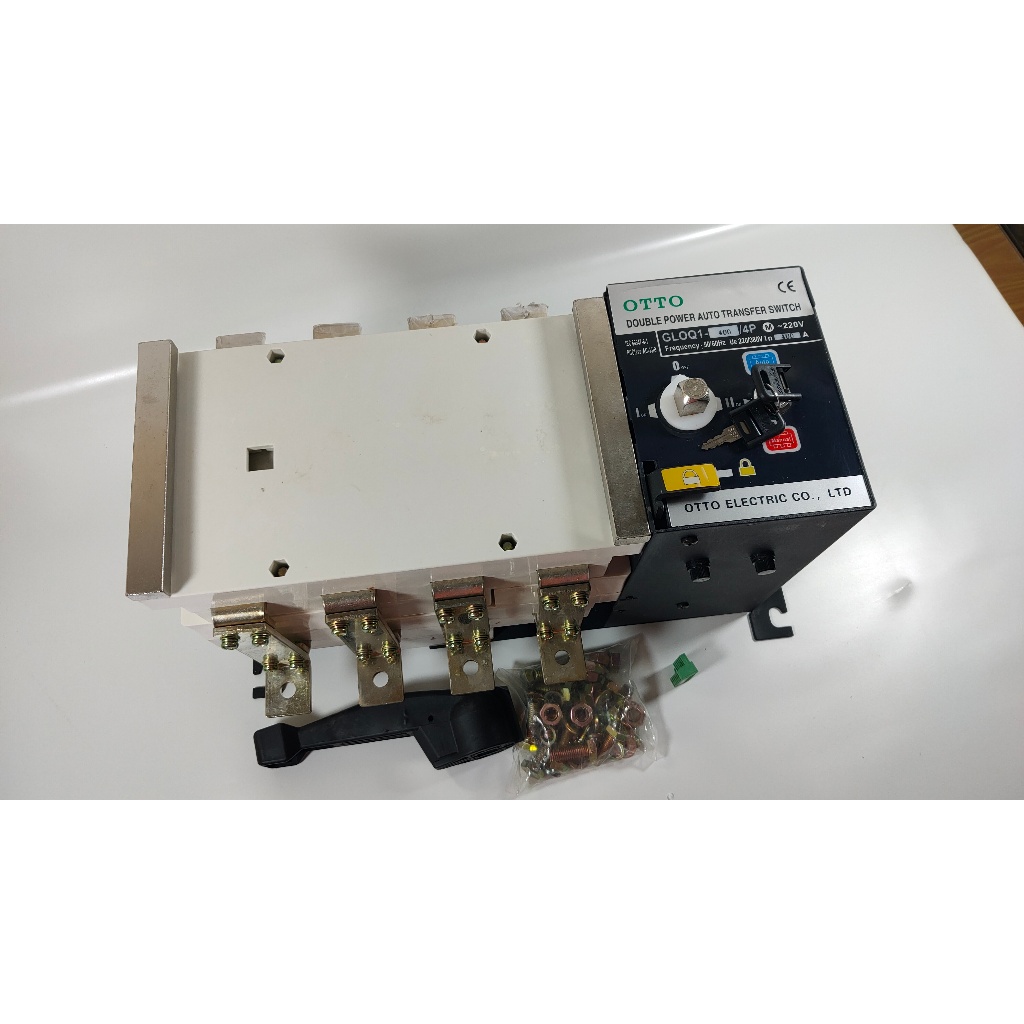 Auto Transfer Switch ATS 4P 400A/Motorized Ohm Saklar 400A
