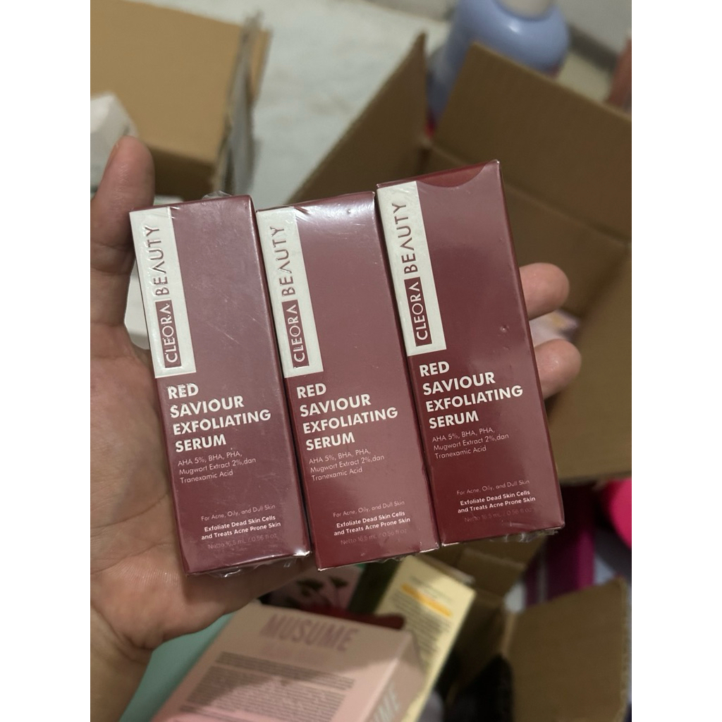 Red Savior Exfoliating Serum Cleora Beauty