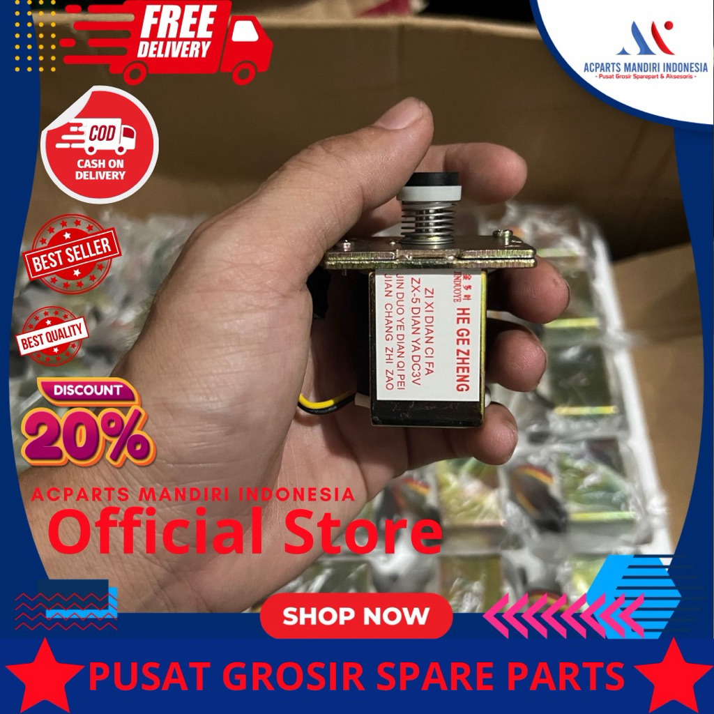 ARISTON Coil selenoid ( 3 Vdc ), coil selenoid water heater gas ariston