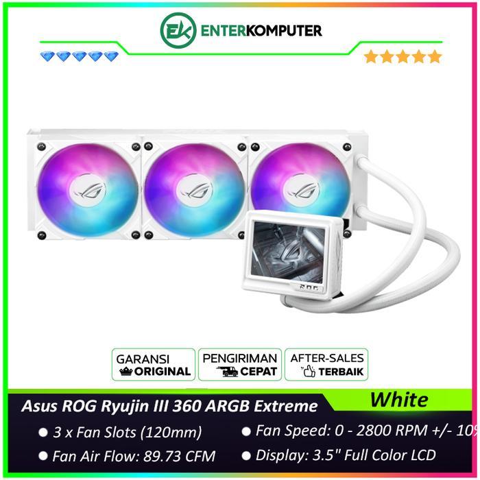 Asus ROG Ryujin III 360 ARGB Extreme White Edition Liquid Cooler