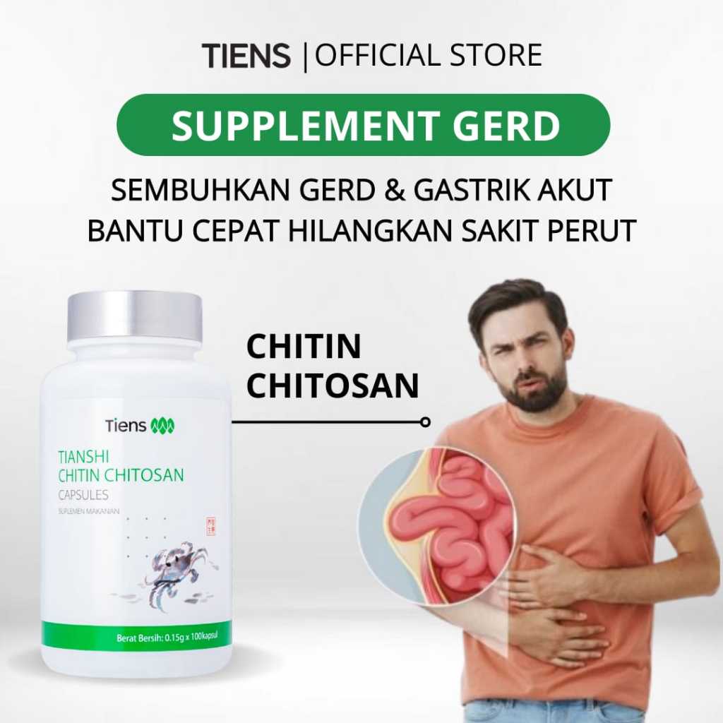 OBAT GERD ASAM LAMBUNG CINA VITAMIN CHINA UNTUK GERD ANXIETY SUPPLEMENT CHITIN CHITOSAN VITAMIN CINA