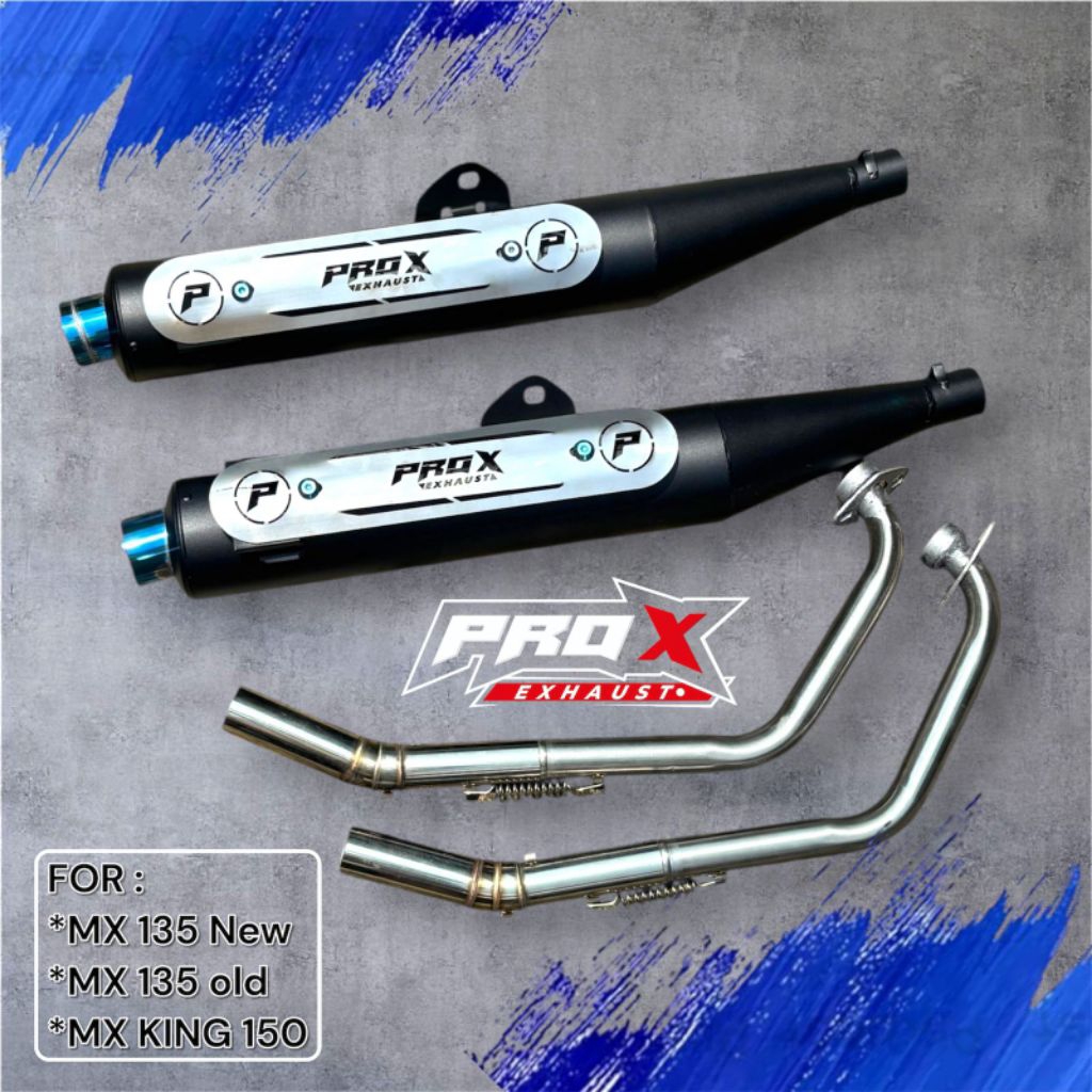 KNALPOT STANDAR RACING JUPITER MX 135 NEW/OLD MX KING 150 PRO-X EXHAUST inlet 38mm