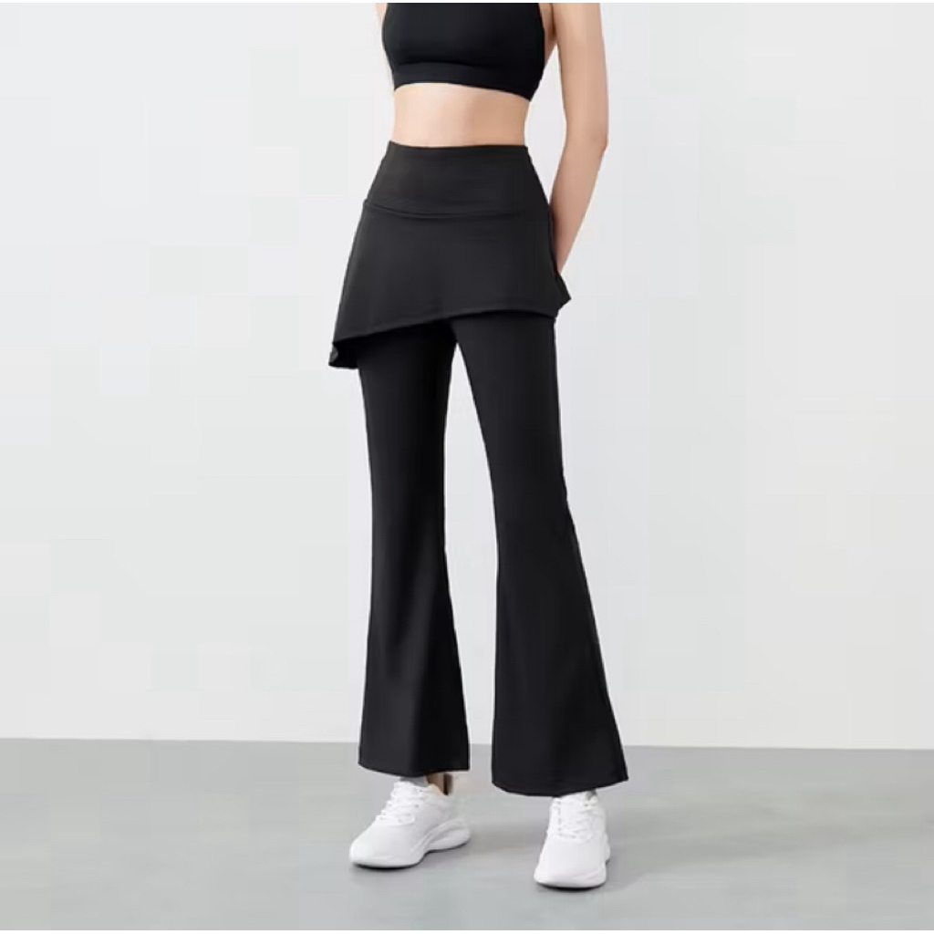 Preloved  Celana Olahraga Yoga Lari Pilates / Celana Olahraga Hijab / Celana Olahraga Cutbray