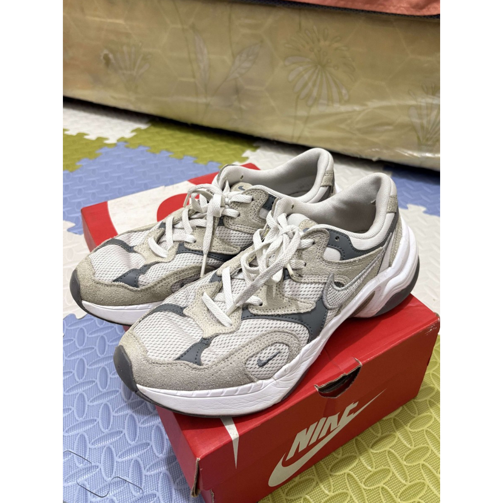 NIKE AL8 sepatu wanita walking running putih abu-abu