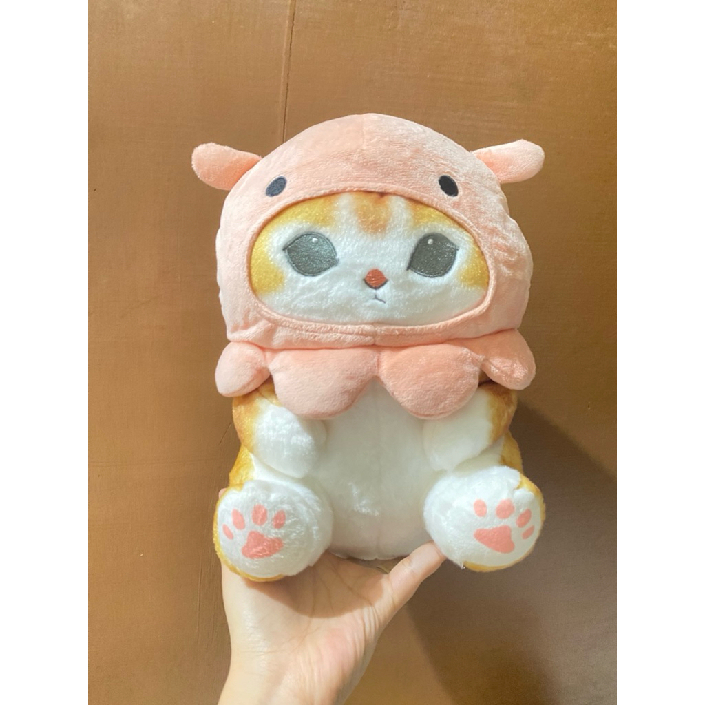 Boneka Karakter Mofusand Kostum Octopus size 26cm Original / Boneka Mofusand Octopus / Boneka Mofusa