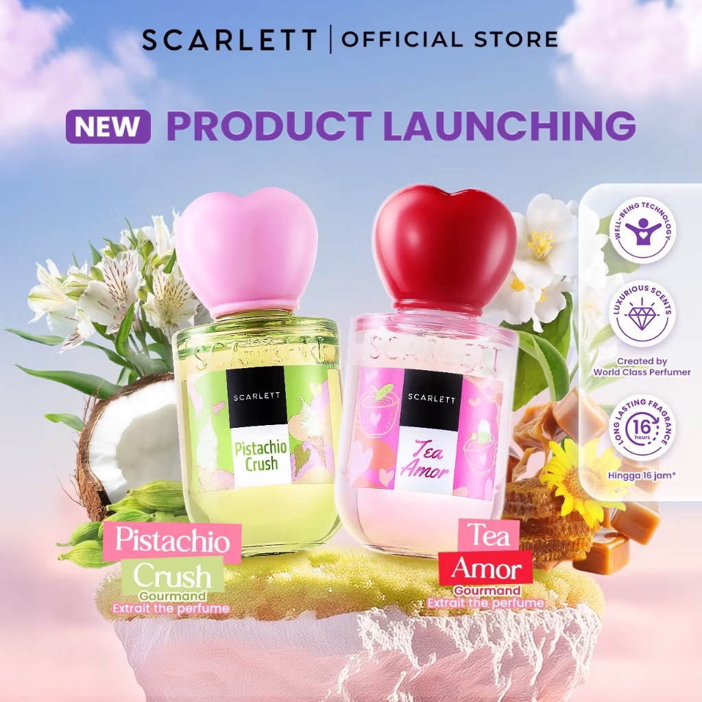 scarlett extrait the parfume love edition
