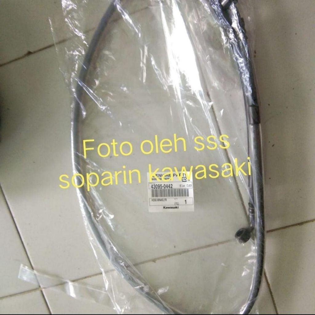 selang slang rem depan kawasaki klx 250 klx250 original