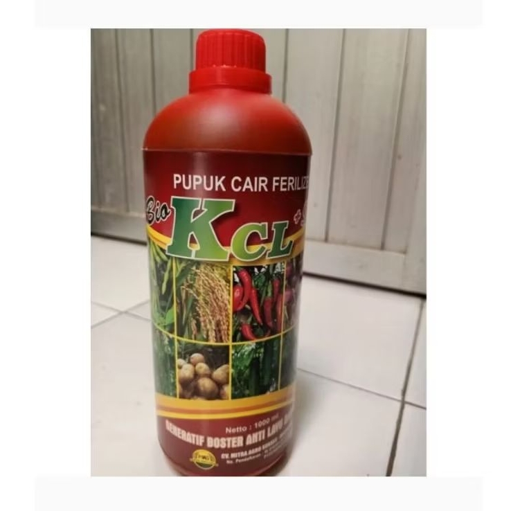 BIO KCL PLUS SILIKA CAIR 1 LITER  PUPUK SEMPROT CAIR