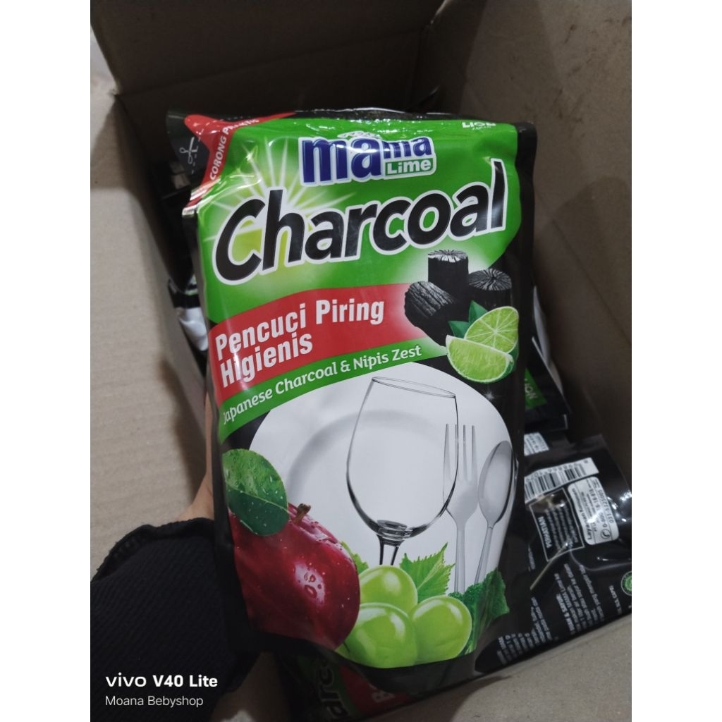 MamaLemon Charcoal 680ml pouch