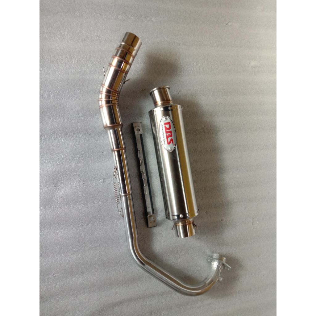 knalpot racing dbs full sistem buat Vixion old Vixion new