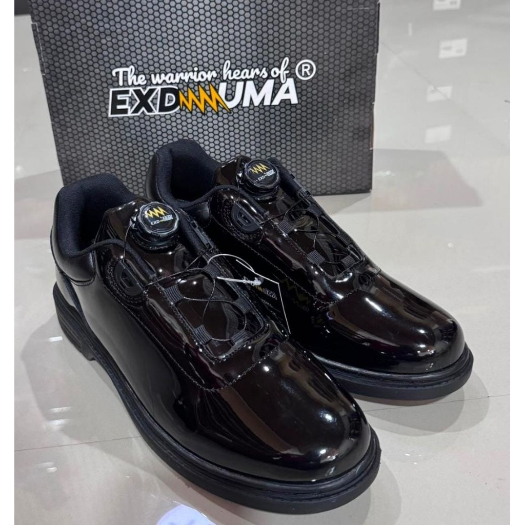 Sepatu pdh exduma tali putar original / sepatu dinas harian / sepatu kantoran