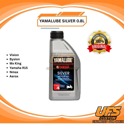 Oli Yamalube Silver 0.8L Original Yamaha | Oli Motor Matic Terbaik