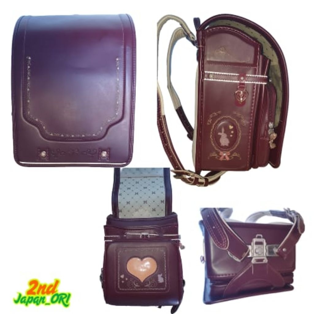 tas ransel/randoseru japan warna coklat