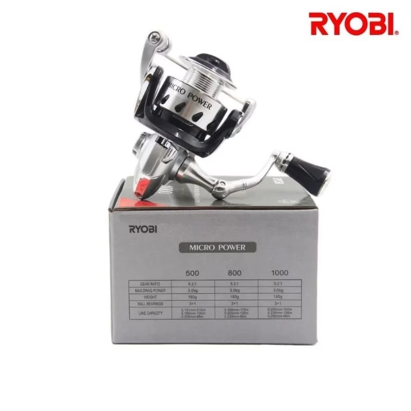 REEL RYOBI MICRO POWER ULTRA LIGHT 500/800/1000 - ORIGINAL