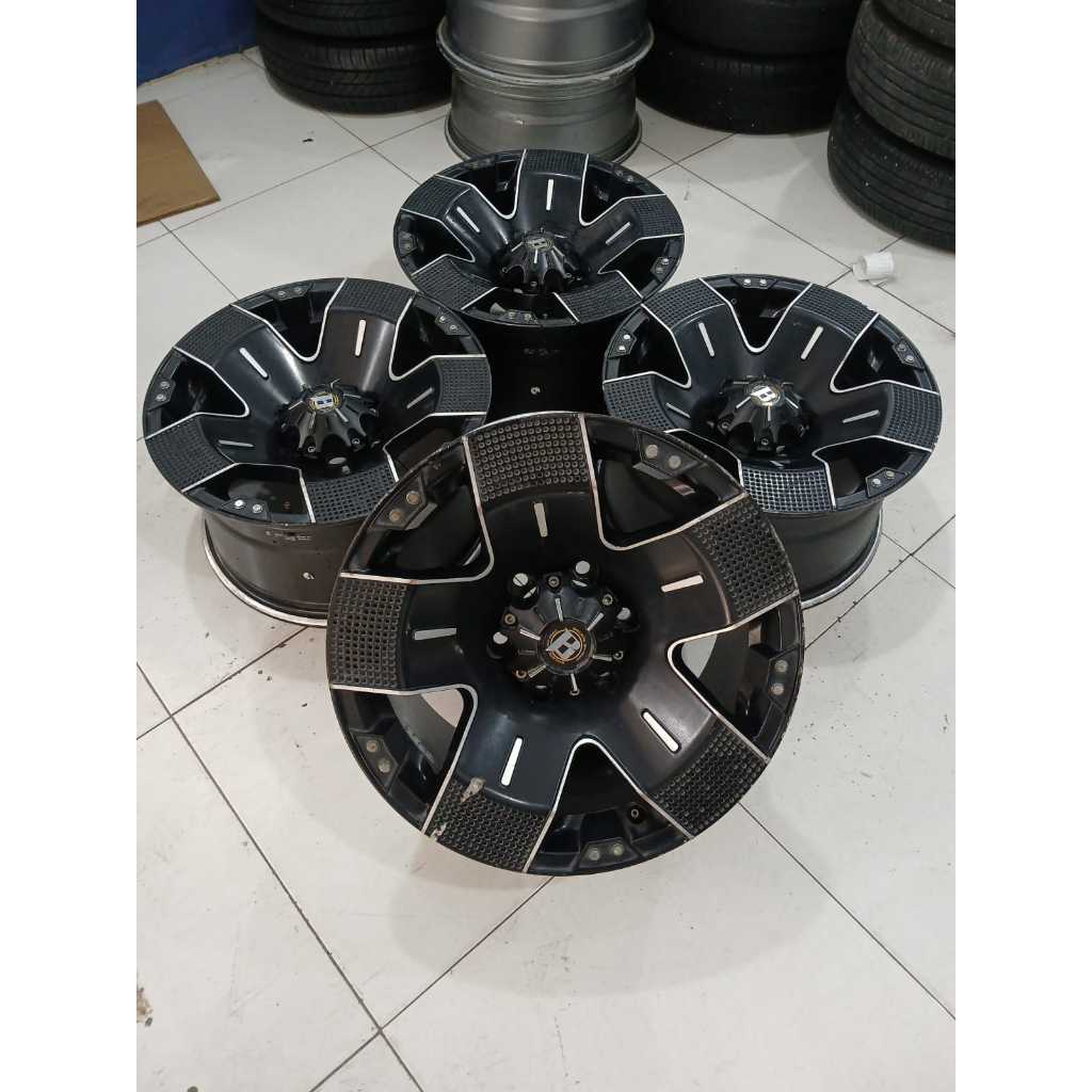 VELG MOBIL MURAH SECOND BALISTIK R17 UNTUK PAJERO FORTUNER HILUX TRITON EVERES DLL