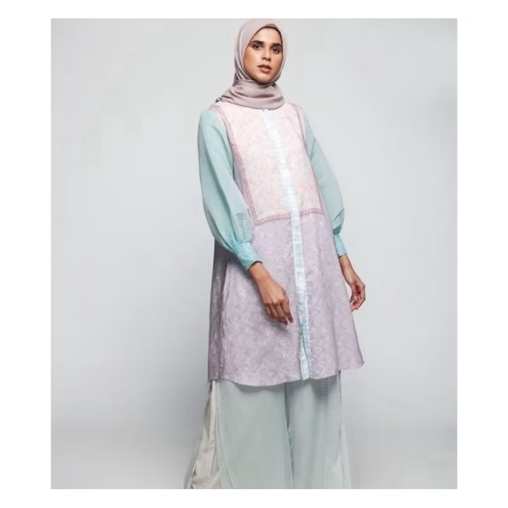 buttonscarves x ria miranda stella tunik