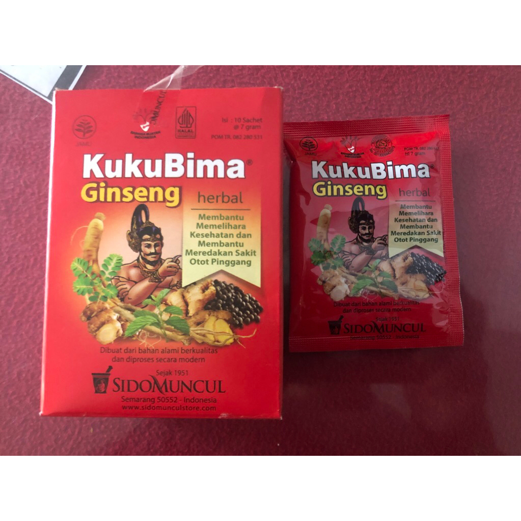 kuku Bima ginseng serbuk