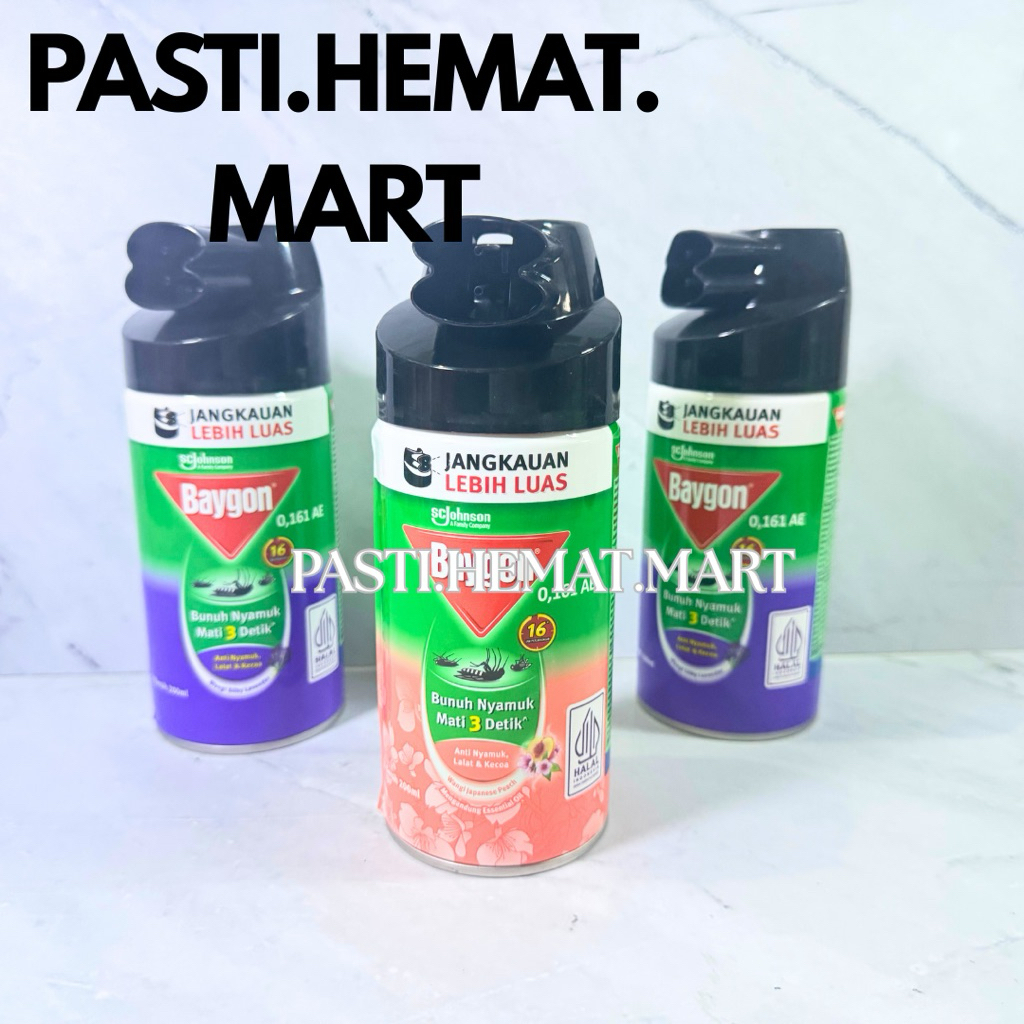 Baygon Spray 200ML | Baygon Pembasmi Nyamuk / Serangga