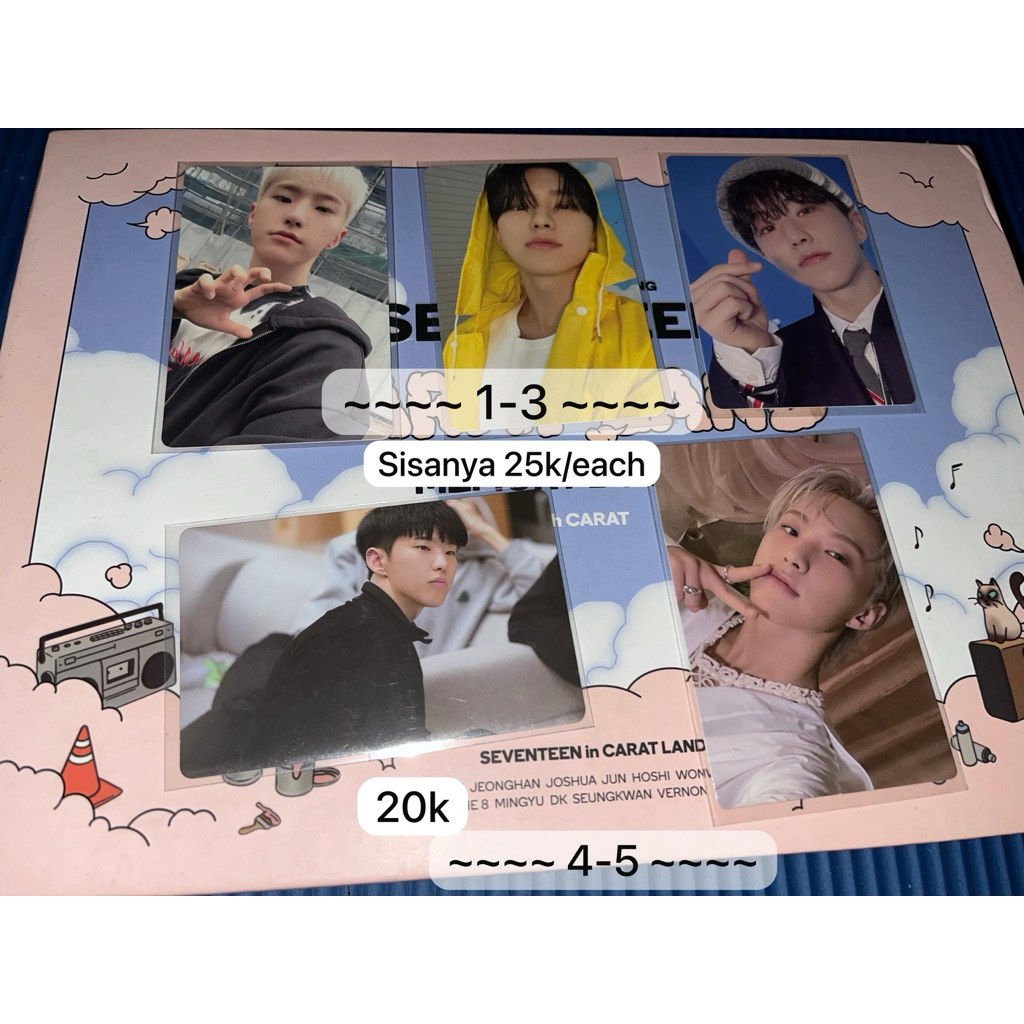Photocard Hoshi Seventeen