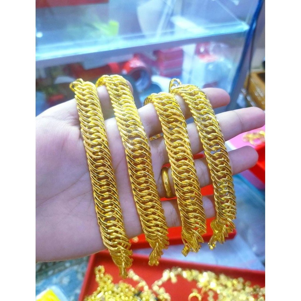 Gelang jalin lipan jumbo anti karat
