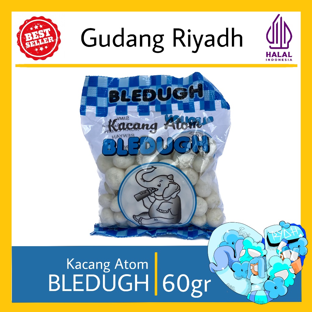 Kacang Atom Gajah Bledugh