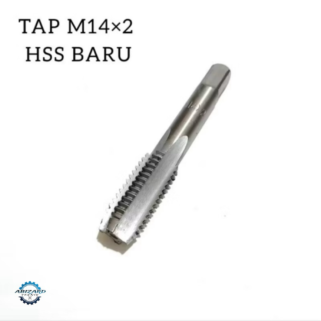 Tap Ulir Drat Baut 19 Kasar. M14 × 2 Hand Tap Tapping m14×2 HSS bukan yamawa osg guhring nachi