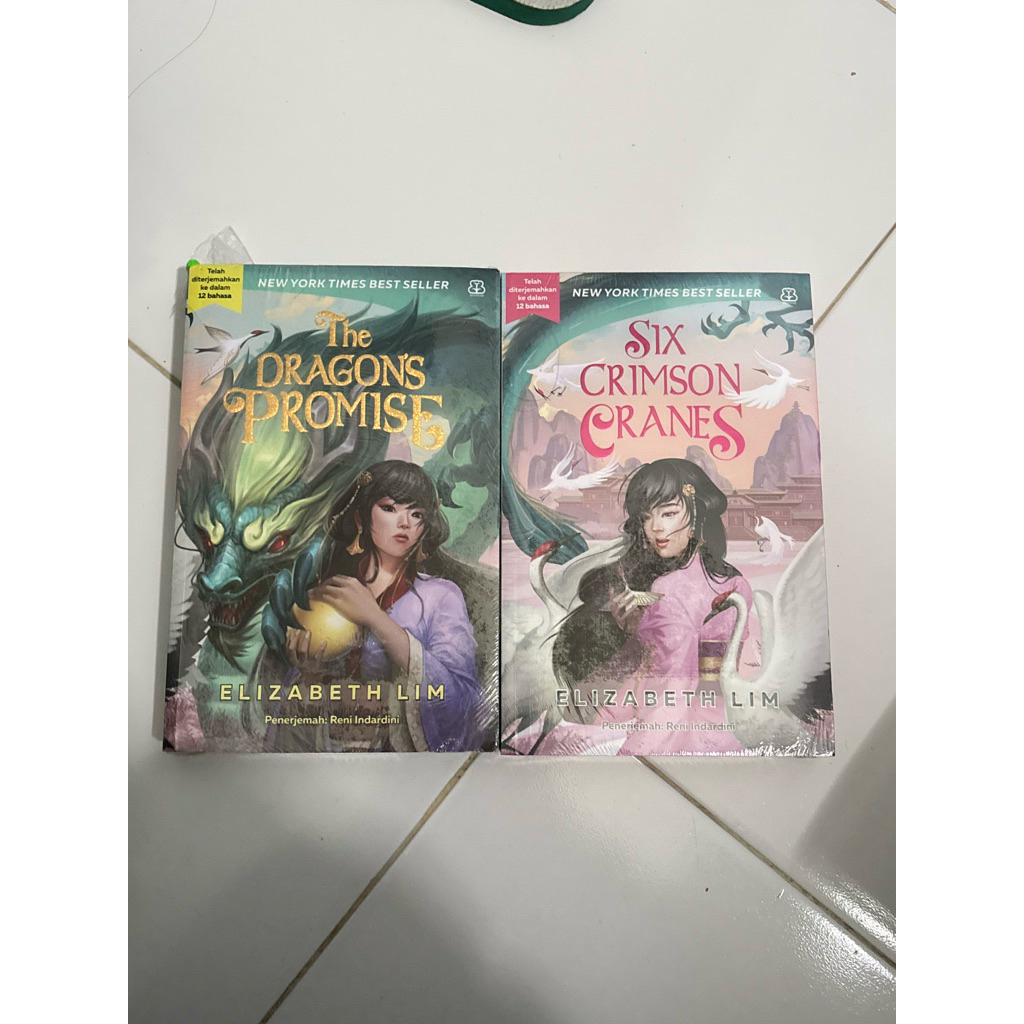 six crimson cranes duology (preloved)