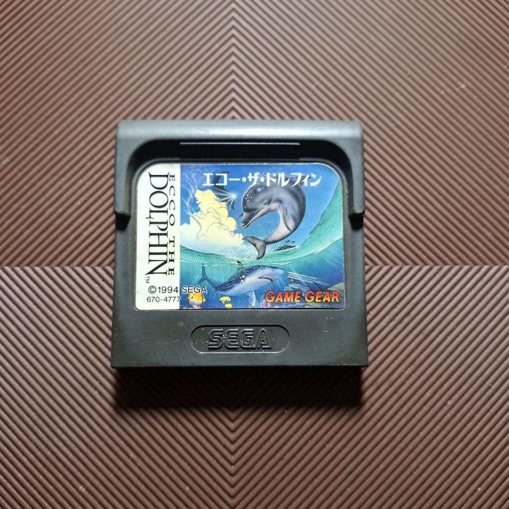 Kaset Game Sega Ecco Thr Dolphin Second