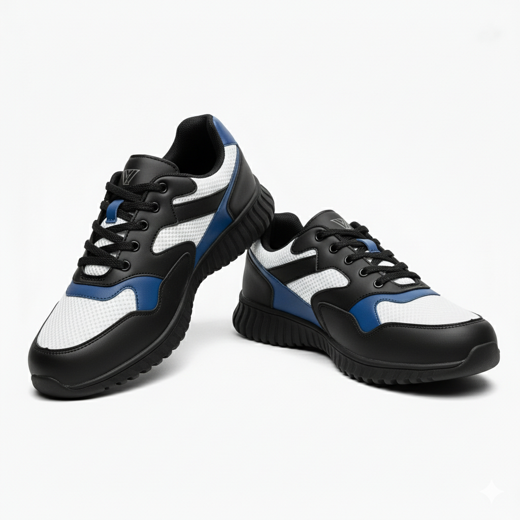 VENOM DAVIE NAVY BLACK  - Sepatu Sneakers Size 45 Sneakers Pria Wanita