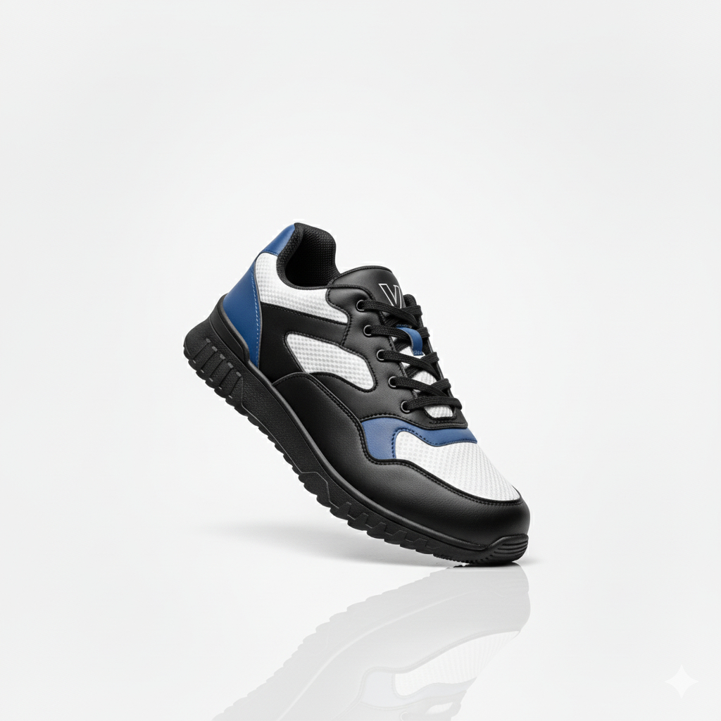 VENOM DAVIE NAVY BLACK  - Sepatu Sneakers Size 50 Sneakers Pria Wanita