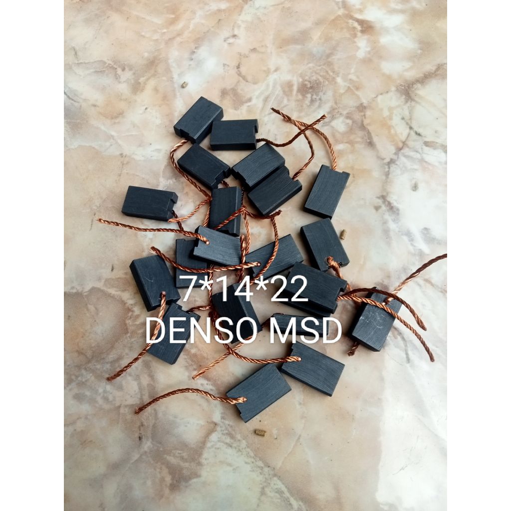 carbon brush motor blower ac bus denso msd-hrg/1bh