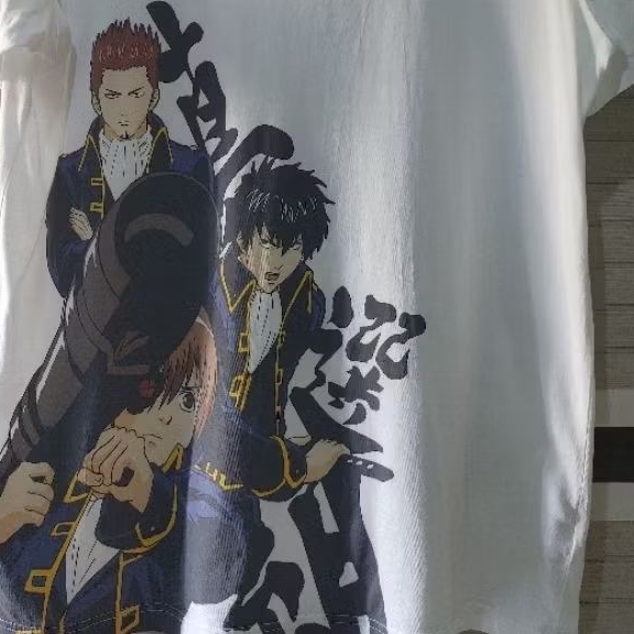kaos anime uniqlo gintama RARE