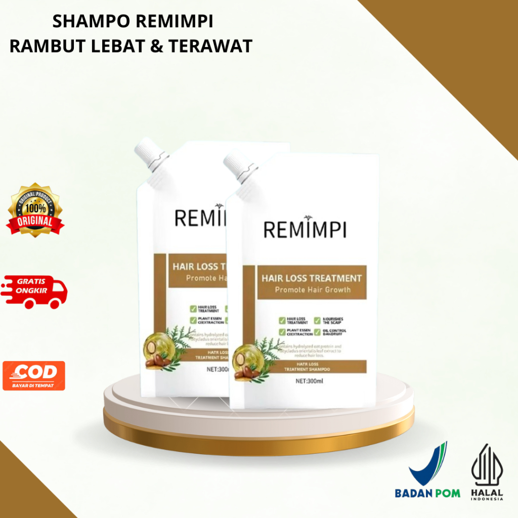 REMIMPI Hair Treatment Shampo 300 ml - Original