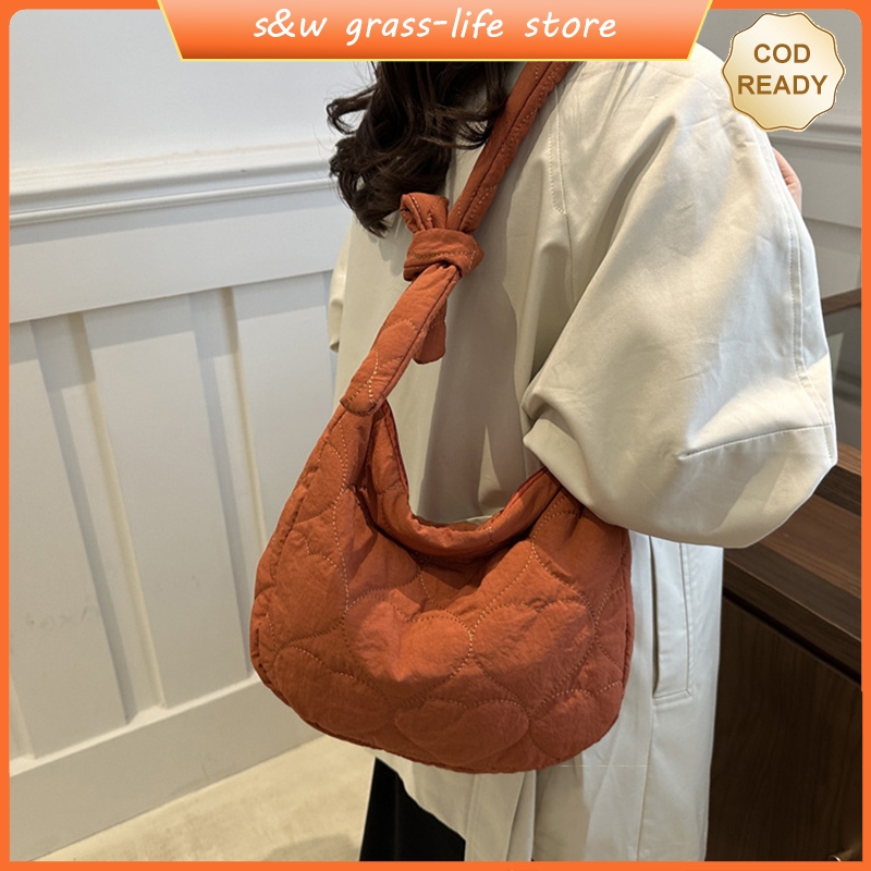 [READY] Tas Wanita Tas Kanvas Tas Wanita Tas Selempang Kapasitas Besar Tas Kanvas Nilon