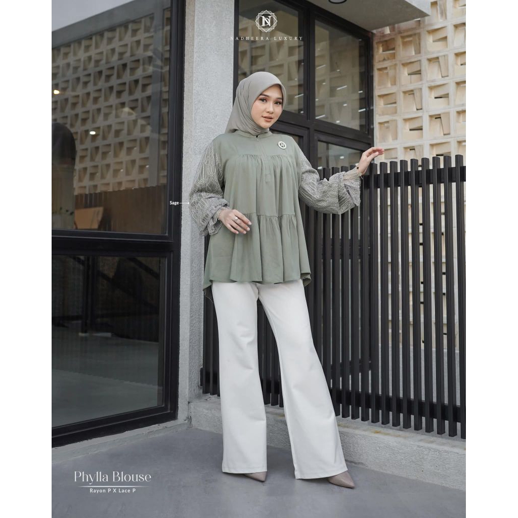 Phylla Blouse Rayon - Nadheera Luxury