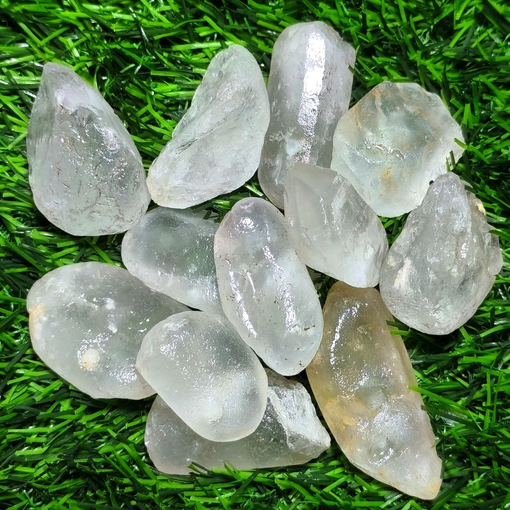 Batu Kinyang Air Bangka / Natural Ice Quartz / Natural Rough / Kinyang Air Bangka Belitung Asli