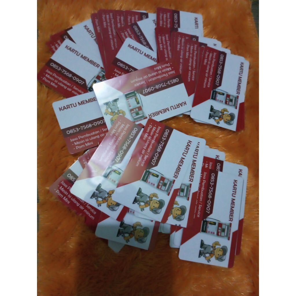 cetak id card kartu pelajar kartu anggota kartu member