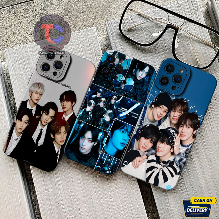 TXT (Tomorrow X Together) Casing Procamera - Softcase Silicon - Full Protection - For  Iphone Samsun