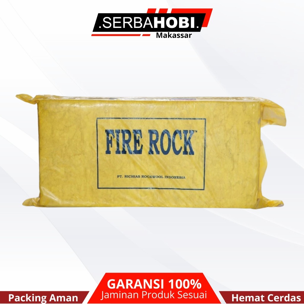 Peredam Suara Rockwool Density 60 / Rock Wool Density D60 25mm