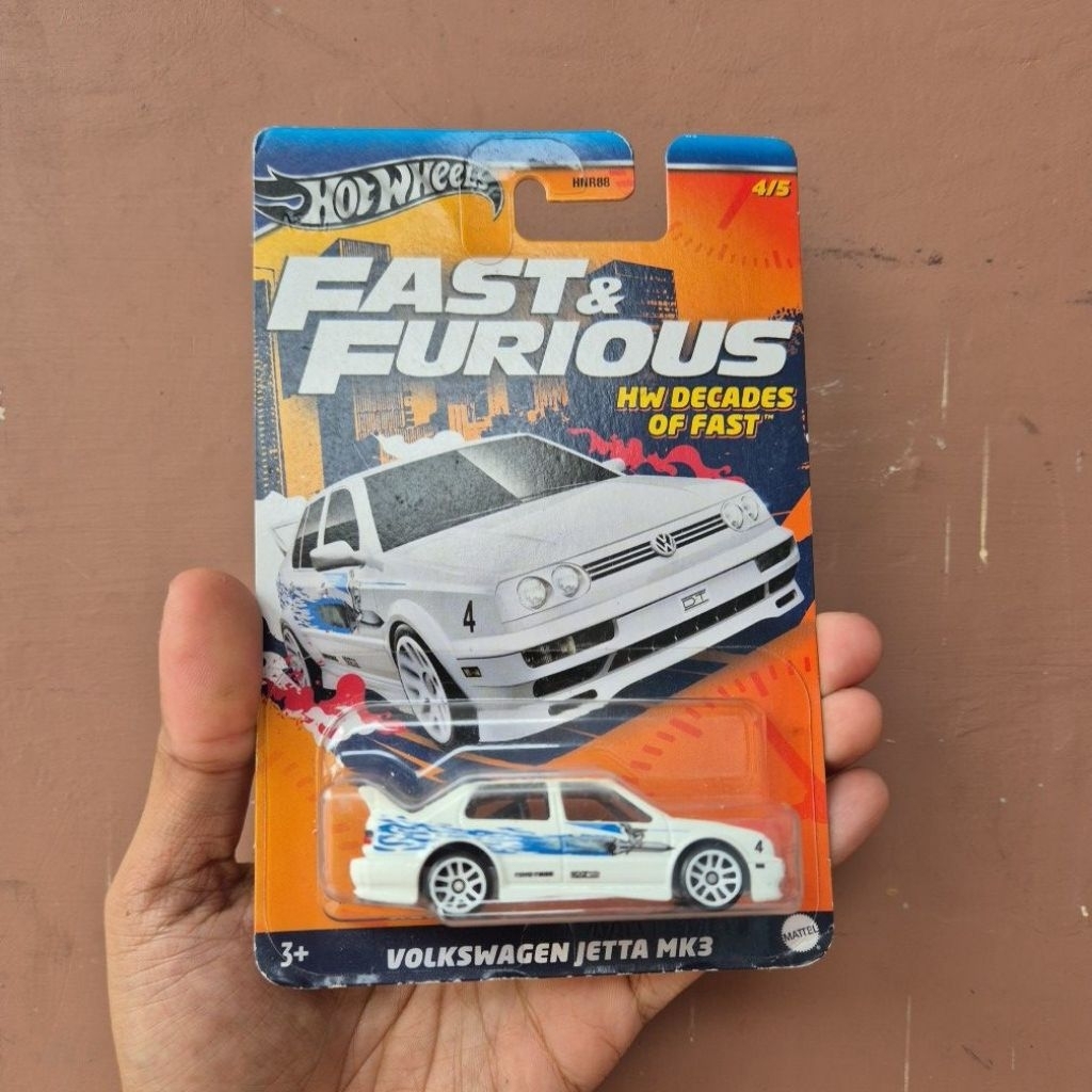 Hot Wheels Volkswagen Jetta MK3 fast & Furious
