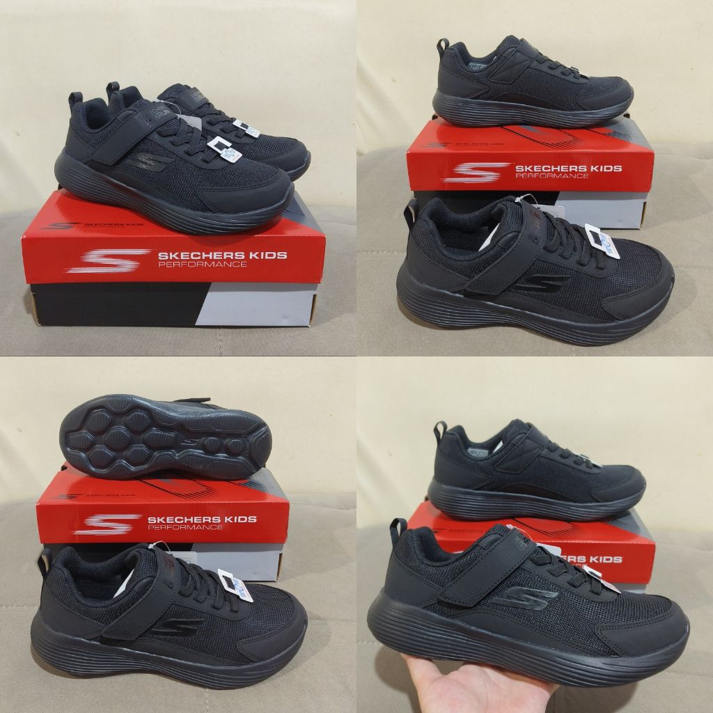 Sale Skechers Full Black Boys Girls Size 32 33 / Skechers Dreamy Dancer size 32 / Skechers Microspec