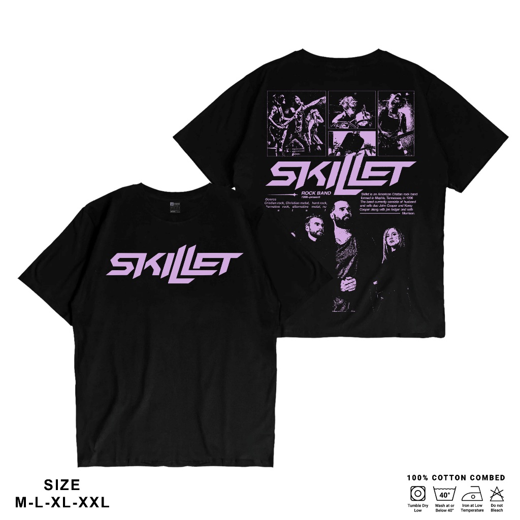 Devvogue T-shirt Skillet Kaos Band