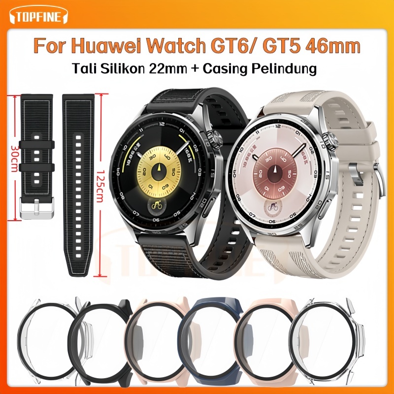 Nylon Strap Huawei Watch GT5 /6 46mm jam tangan Huawei Watch GT5 PRO (46mm)  Strap 22mm / huawei wat