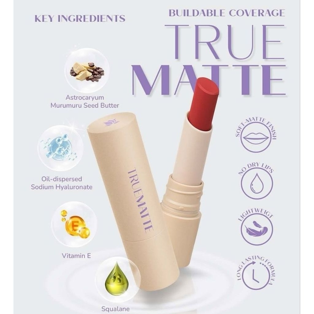 LaTulipe True Matte Lipstik