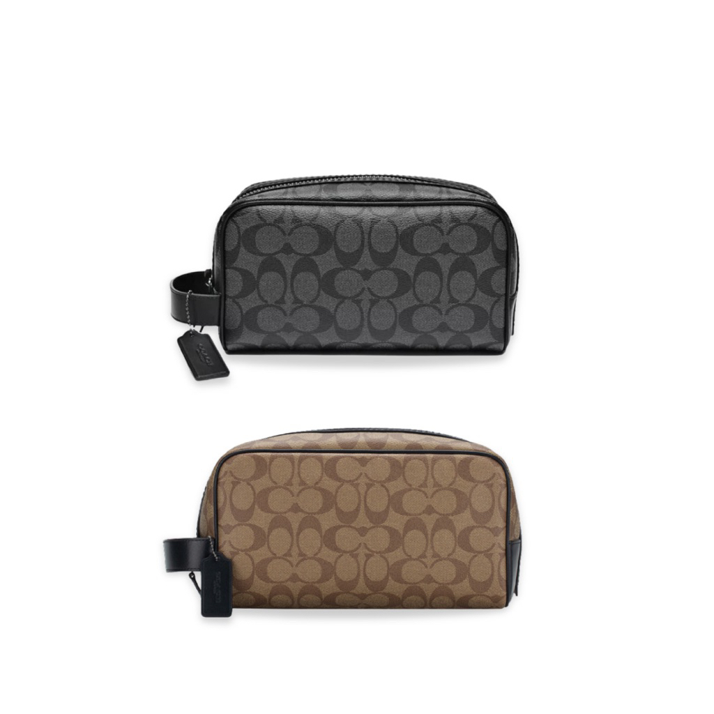Coach Men Travel Pouch/Kit - Ready Stock