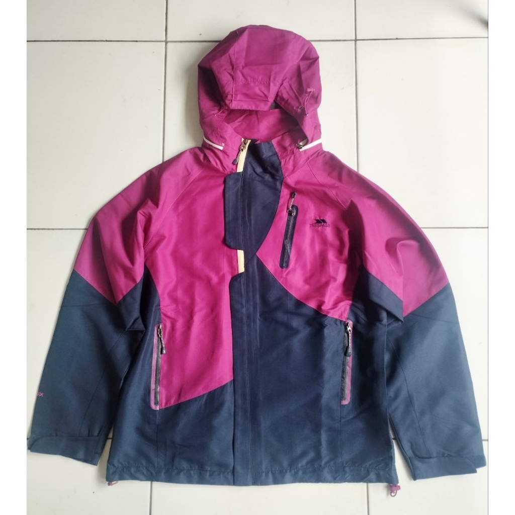 Jaket Trespass double layer second branded